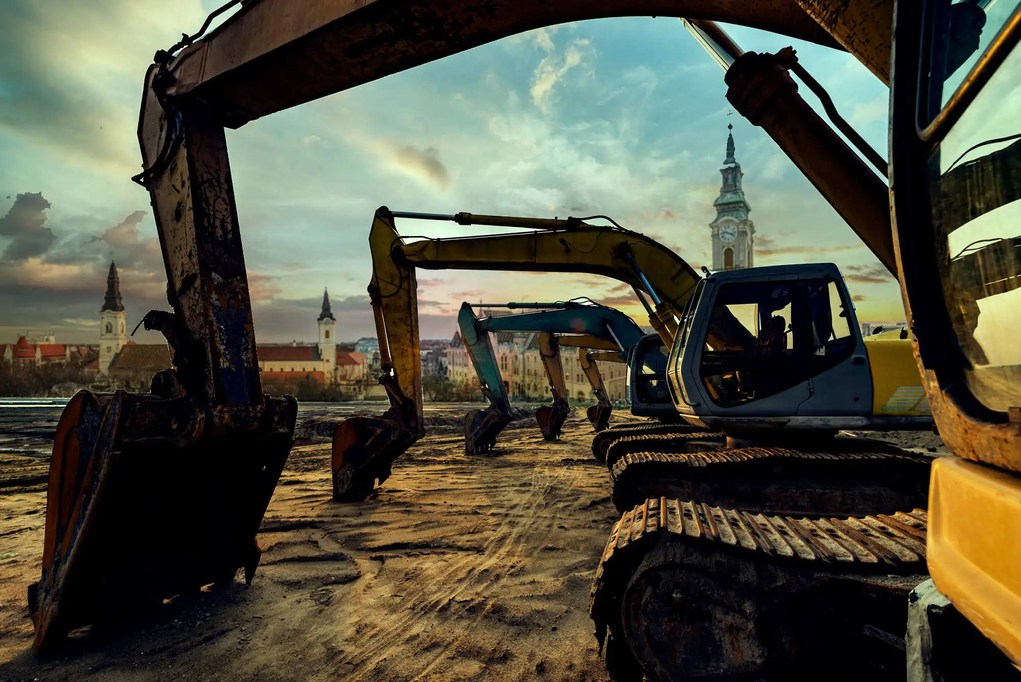 Excavator Útépítés