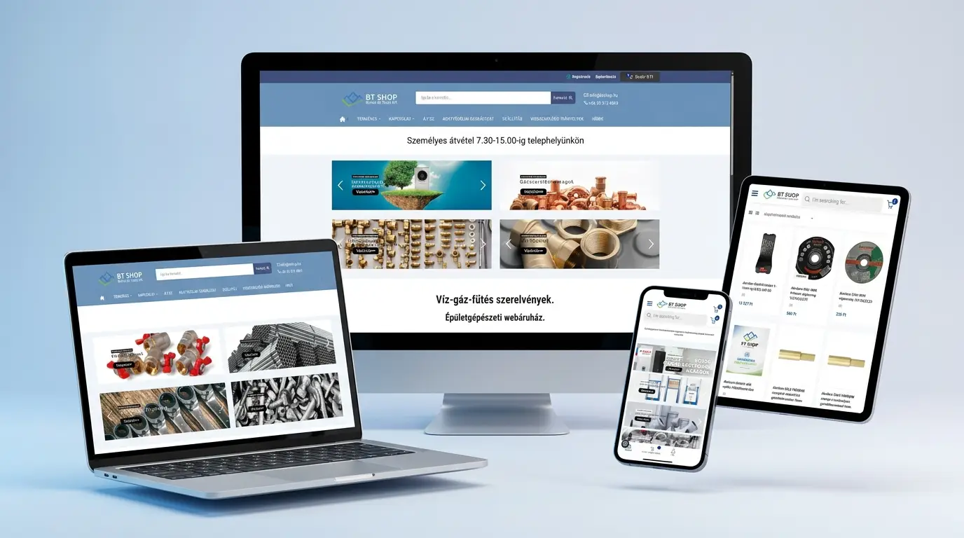 Webshop újratervezés — +40% konverzió